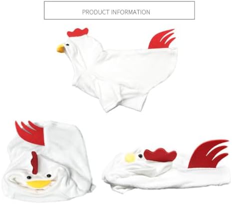 Rooster Pet Costume for French Bulldog, Funny Rooster Outfit, Dog & Cat Party Clothes, Halloween Cosplay (S) - Image 7