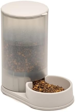 Automatic Pet Feeder, 5 Lbs Dog Food Capacity, Gray