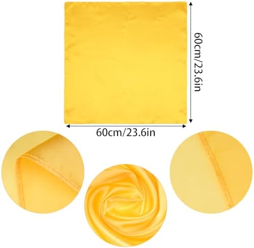 Dog Beret Set Including Dog Beret Satin Scarf Funny Glasses Pet French Artist Beanie for Small Dogs Cats Halloween Christmas Cosplay Party (Yellow) - Image 3