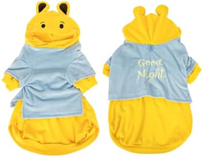 DELIFUR Dog Bear Costume for Halloween, Yellow, X-Large - Image 2
