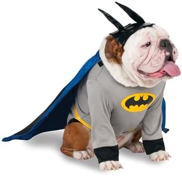 DC Comics Superheroes: Batman Pet Costume for Dogs or Cats by Rubies, Large - Image 2