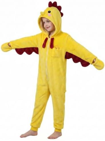 Kids Animal Onesie Pajamas Boys Girls Animal Onesie Costume for Halloween Christmas Costume - Image 3