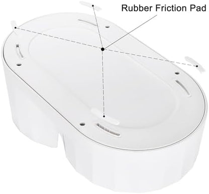 RIZZARI 4L Gravity Cat Water Dispenser: Filtered Water for Kittens