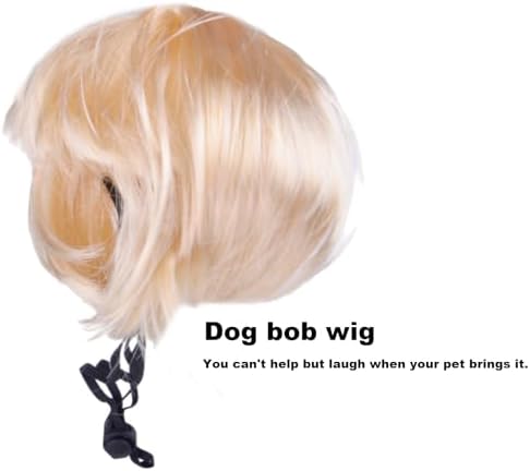 Funny Pet Wig – DIY Haircut & Adjustable Fit – Cat & Dog Costume for Halloween, Party, Photo Shoots – 3D Natural Look – Fits 5kg-50kg Pets - Image 3