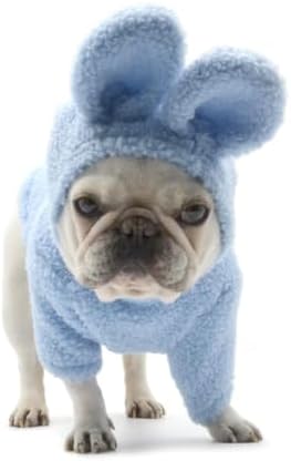 Rabbit Pet Costume for French Bulldog, Funny Rabbit Outfit, Dog & Cat Party Clothes, Halloween Cosplay (L) - Image 5