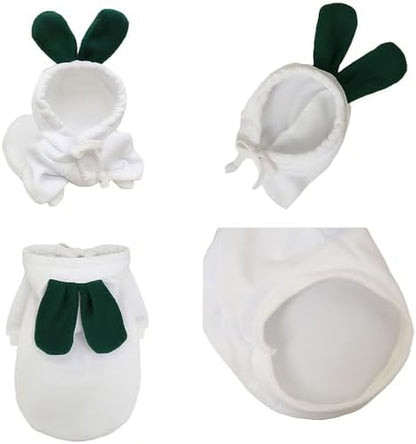 Pet Clothing Dog Transformation Shaped Hoodie (White Radish,XL) - Image 6