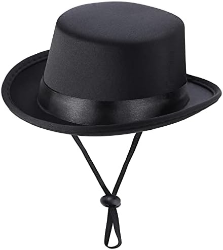 Yewong 3 Pieces Pet Hat Pet Formal Top Hat Mexico Sombrero Hat Cowboy Hat Dog Cat Pet Costume Hat for Halloween Party Photo Props Supplies one Size - Image 3