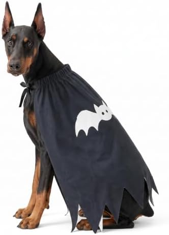 Halloween Dog Costume, Bat Halloween Dog Cape for Medium Large Pets(L) by Unknown