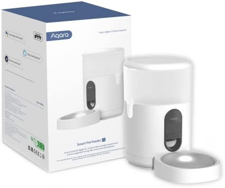 Aqara Smart Pet Feeder C1, Auto Cat Food Dispenser with APP Control