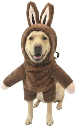 Halloween Small Large Dog Costume Elf Outfit,Brown L by LittleDropet