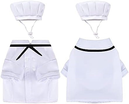 Seasons Dog Cook Costum, XXL (16.5" Neck, 23.6" Chest) - Image 4
