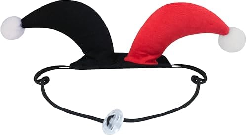 DC Comics Villains: Harley Quinn Pet Costume for Dogs or Cats by Rubies, Medium - Image 6