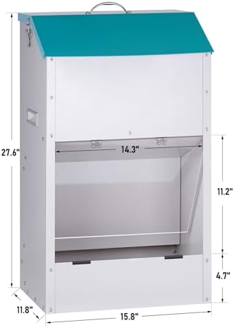 50Lbs Large Capacity Automatic Dog Feeder Large Breed