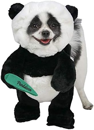 Pandaloon Dog Halloween Costume - As Seen on Shark Tank - Patented - Funny Costume with Arms for Small and Medium Dogs and Cats (Panda, Size 2(15-16 in Height at TOP of Head,Girth<16 in)) by Pandaloon
