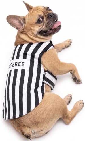 Dog Sports Referee Cape Shirt Pet Ref Cosplay Halloween Costume M - Image 6