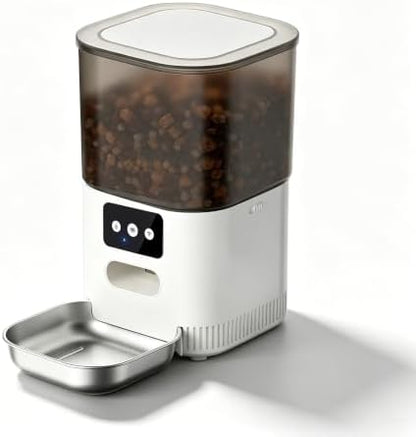 Automatic Cat Feeder, 4L Pet Feeder, Cat Dog Food Dispenser, Auto Feeder