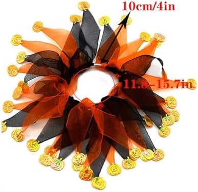 Elegant little tail 1PCS Dog Halloween Costume - Dog Cat Pumpkin Tutu Collars with Halloween Pumpkin Patterns Pet Tutu Collar Suit Halloween Costume for Cats Small Medium Dogs - Image 6