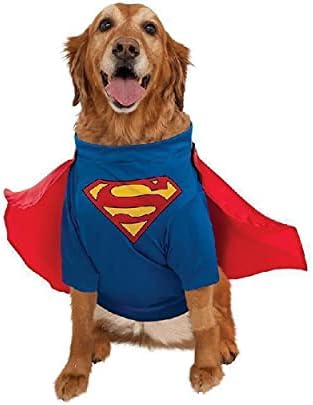 Rubie's Classic with Arms Pet Superman Costume (Pack of 2) - Image 4