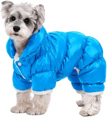 AOFITEE Dog Winter Coat Waterproof Dog Jacket Warm Fullbody Dogs Snowsuit by AOFITEE