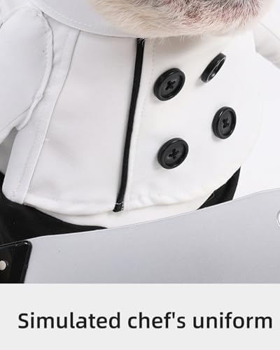 Funny Dog Chef Costume, Adjustable - Image 5