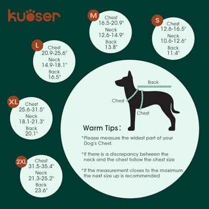 Kuoser Dog Tuxedo, Dog Suit and Bandana Set, Dogs Costume with D-Ring - Image 2