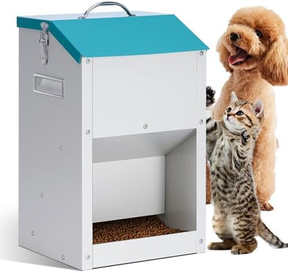 Automatic Cat Feeder Outdoor 59cups/14L Automatic Dog Feeder