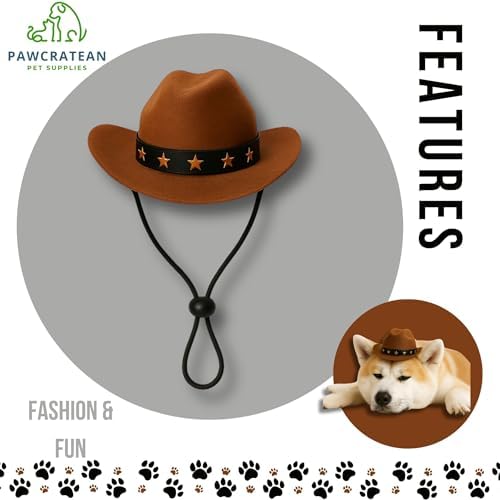 Custom Dog Cat Hoodie, Cowboy Hat, One Size - Image 4
