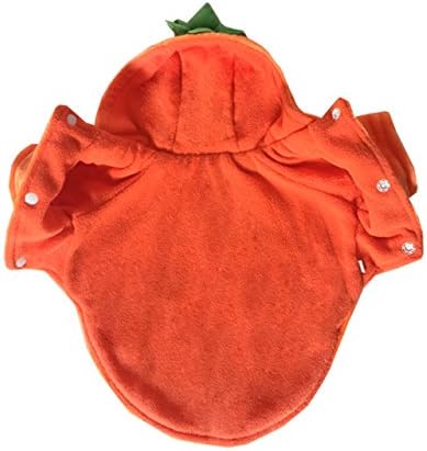 Dog Cat Halloween Pumpkin Costume,Pet Cosplay Costumes,Puppy Warm Outfits - Image 3