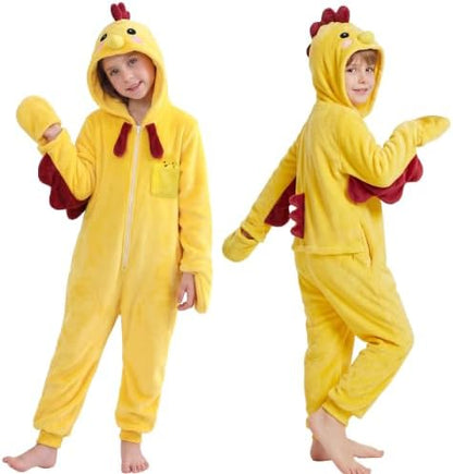 Kids Animal Onesie Pajamas Boys Girls Animal Onesie Costume for Halloween Christmas Costume by Viyorshop