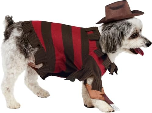 Rubies at Party City A Nightmare on Elm Street: Freddy Krueger Pet Costume for Dogs or Cats, Large - Image 6