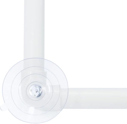 Bird Portable Suction Cup Shower Perch Parrot Window Wall Standing Platform for Cockatoo Conure Cockatiel African Grey