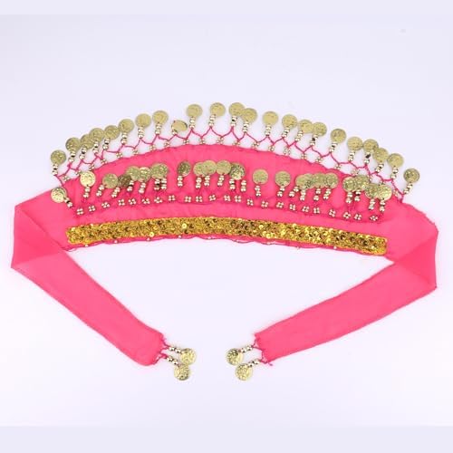 Dog Belly Dancer Skirt, Bling Belly Dance Hip Scarf for Corgis Dog - Image 3