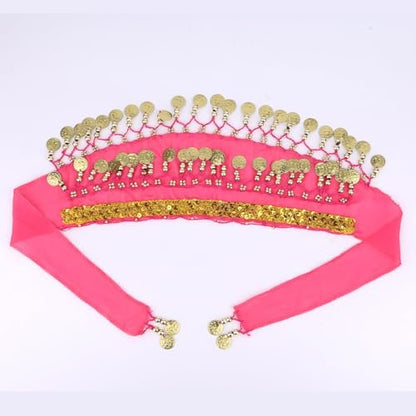 Dog Belly Dancer Skirt, Bling Belly Dance Hip Scarf for Corgis Dog - Image 3