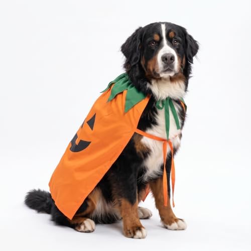 Halloween PumpkinDog Cape Halloween Dog Outfit for Medium Large Dog(XL) by Unknown