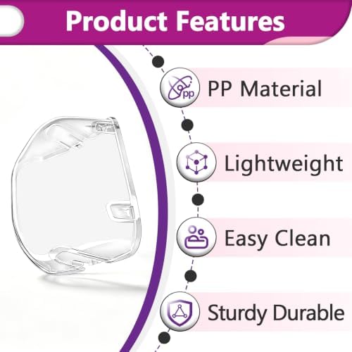 2 Pcs Pet Feeder Rear Cover Compatible with SureFeed Pet Feeder & Connect