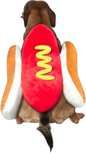Rubies Hot Dog Pet Costume for Dogs or Cats, Medium - Image 3