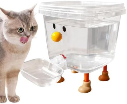 Smile Face Auto Dog Drinking Feeder,Automatic Fountain Water Dispenser