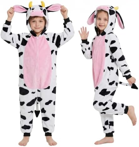 Kids Animal Onesie Pajamas Boys Girls Animal Onesie Costume for Halloween Christmas Costume by Viyorshop