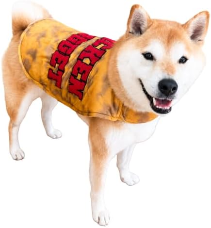 ComfyCamper Chicken Nugget Cape Costume for Dogs Nuggets Halloween Costumes, L - Image 2