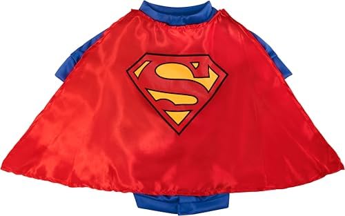 DC Comics Superheroes: Superman Pet Costume for For Dogs or Cats by Rubies, XXXL - Image 6
