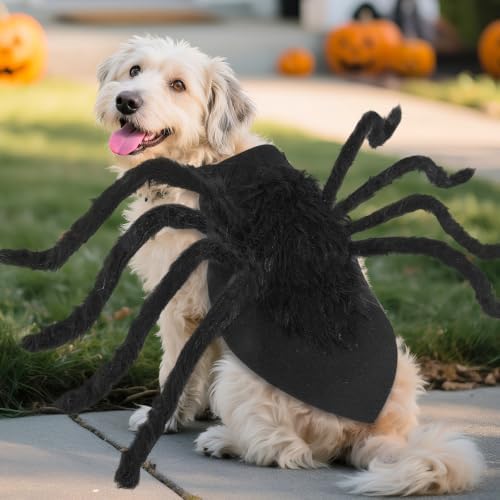 Dog Halloween Spider Costumes for Small Medium Large Dogs Funny Outfits - Image 3
