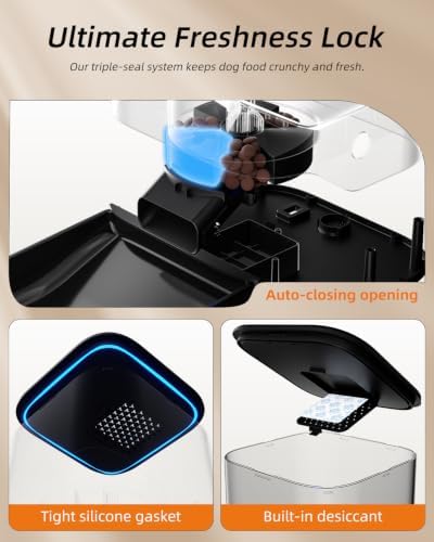 DOGNESS 11L Wireless Automatic Dog Feeder Large Breed