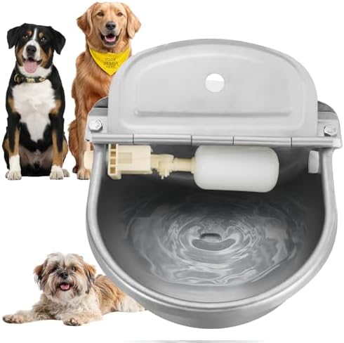 Automatic Water Dispenser for Dogs & Livestock Without Drainage Hole