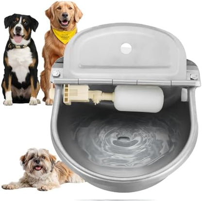 Automatic Water Dispenser for Dogs & Livestock Without Drainage Hole