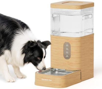 2.9 Gallon Automatic Dog Water Dispenser with Stainless Steel Bowl