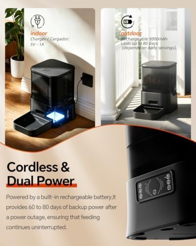 DOGNESS 11L Wireless Automatic Dog Feeder Large Breed