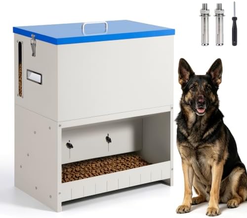 50lbs Automatic Dog Feeder- Gravity Dog Feeder for Large Dog