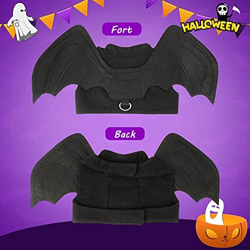 Rypet Cat Halloween Costume, Halloween Bat Wings for Small Dogs Cats, Small - Image 2
