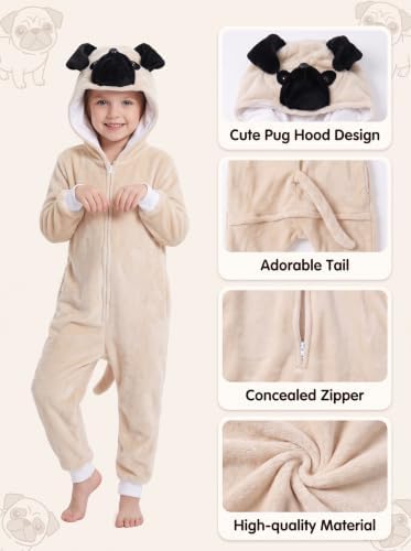Kids Animal Onesie Pajamas Boys Girls Animal Onesie Costume for Halloween Christmas Costume - Image 2