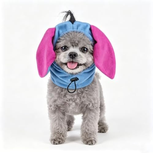Dog Halloween Costume Hat with Donkey Ears Pet Headwear - Image 4